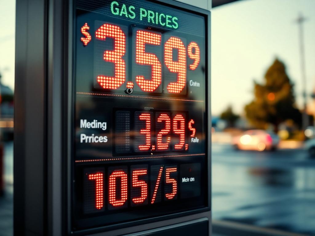 Gas prices rising